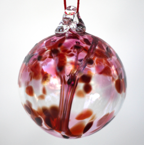 Click to view detail for DB-1026 Ornament - Red Witchball $37